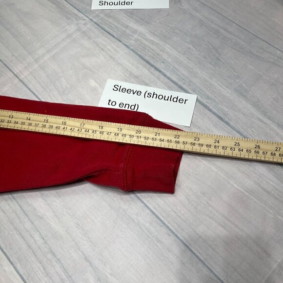 GAP CHL FZ ARCH Modern Red Logo Hooded Fleece Jacket, Sz:  M - Picture 7 of 9